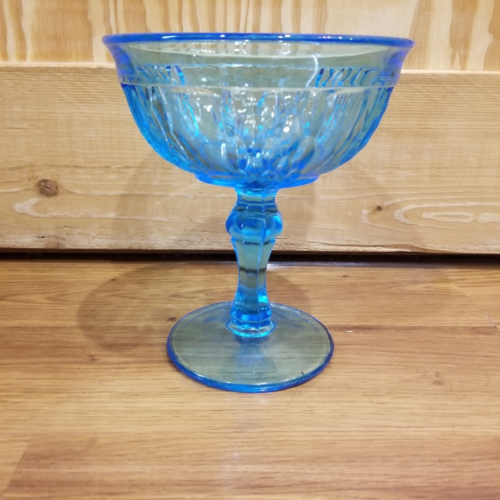 Aqua Blue Vintage Dish
